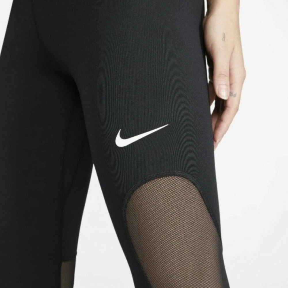 Nike Women Nike Black Speed Icon 7/8 Running Tight Pant Leggings Size XS - Picture 12 of 13
